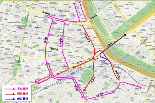 우회도로 계획도. [자료=서울시]
